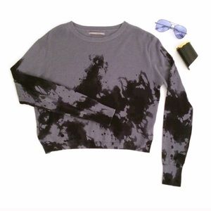 Grey Cropped Sweater